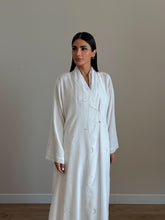 Moon Abaya in White