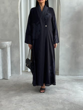 Maya Abaya Black Grey