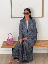 Marble Abaya Grey