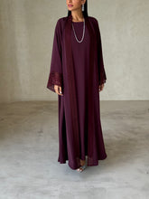 Nouf in Burgundy