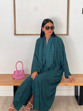 Marble Abaya Green