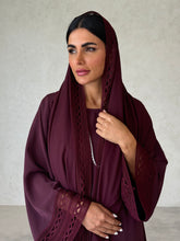 Nouf in Burgundy