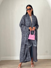 Marble Abaya Grey