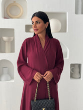 Manal in Maroon