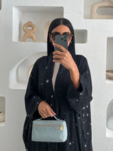 Stars Abaya in Black