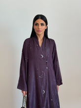 Moon Abaya in Purple