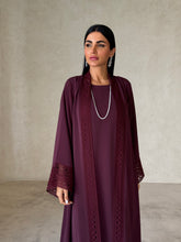 Nouf in Burgundy