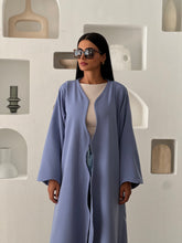 Wave Abaya in Blue