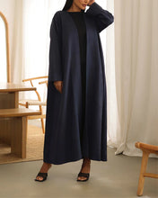 Suede Abaya Black