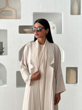 Sleek Abaya in Beige