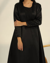 Crisp Midnight Abaya Set