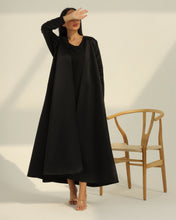 Crisp Midnight Abaya Set