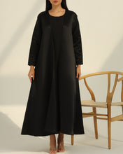 Crisp Midnight Abaya Set