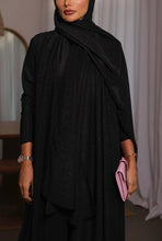 Sparkle Abaya Black