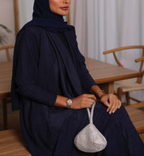Sparkle Abaya Navy