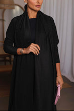 Sparkle Abaya Black